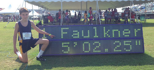 Dylan Faulkner at AAU Jr. Olympics 1